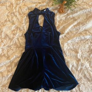 BLUE VELVET Stella Luce Romper